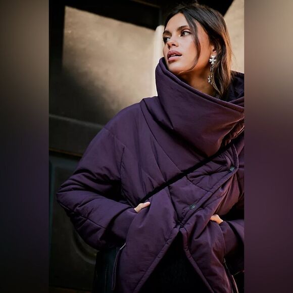 NEW We the Free People Kalida Cropped Puffer Coat Jacket - Picture 1 of 5